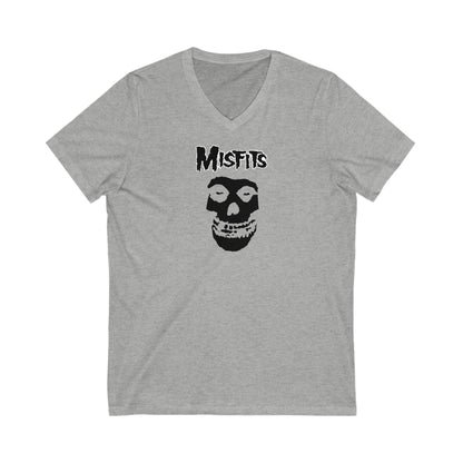 Misfits Adult V-Neck T-Shirt