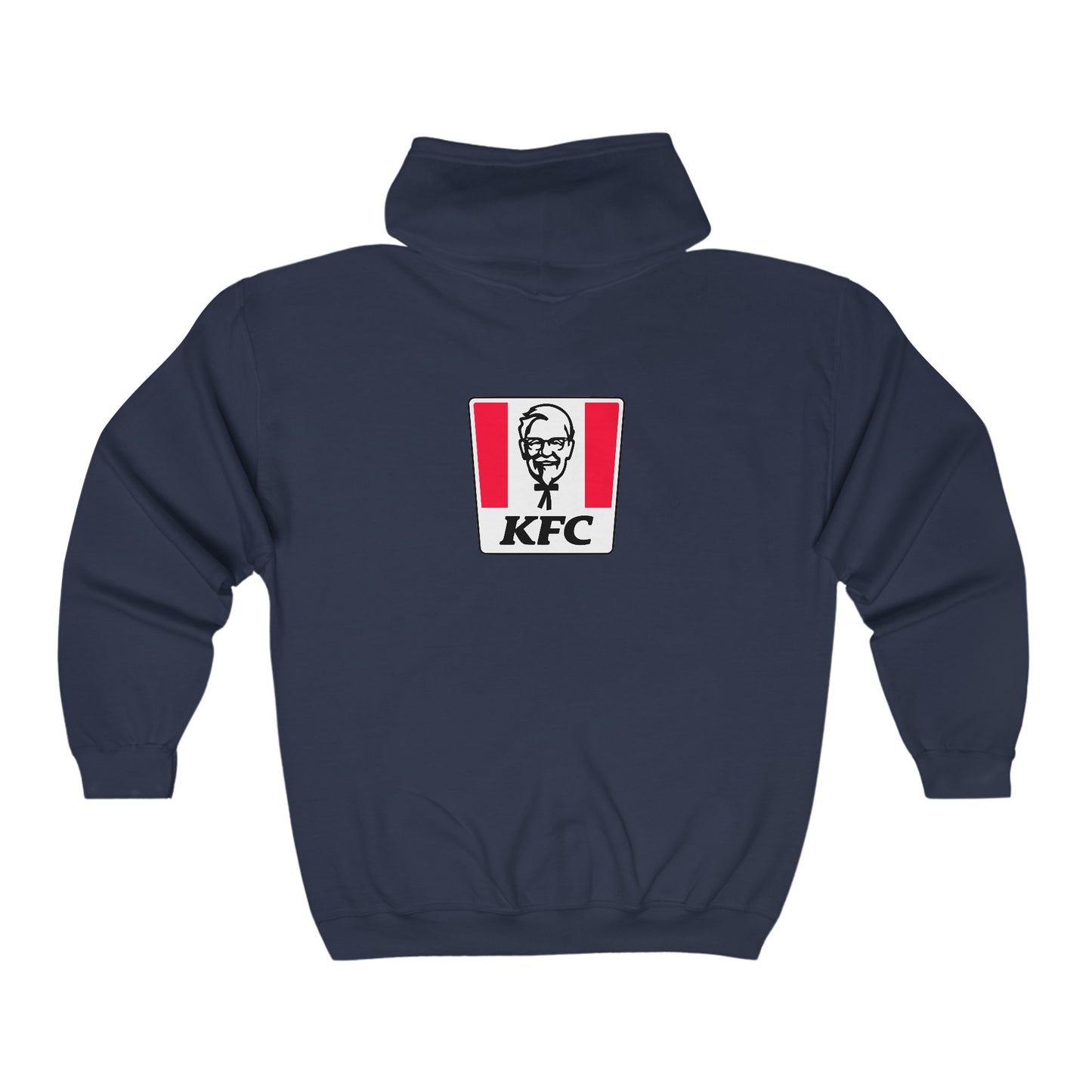 KFC Logo Adult Zip-Up Hoodie