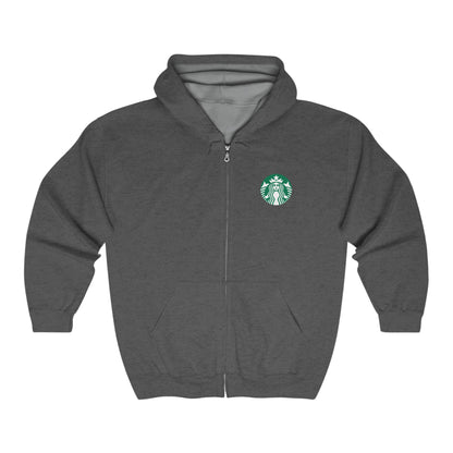 Starbucks Logo Adult Zip-Up Hoodie