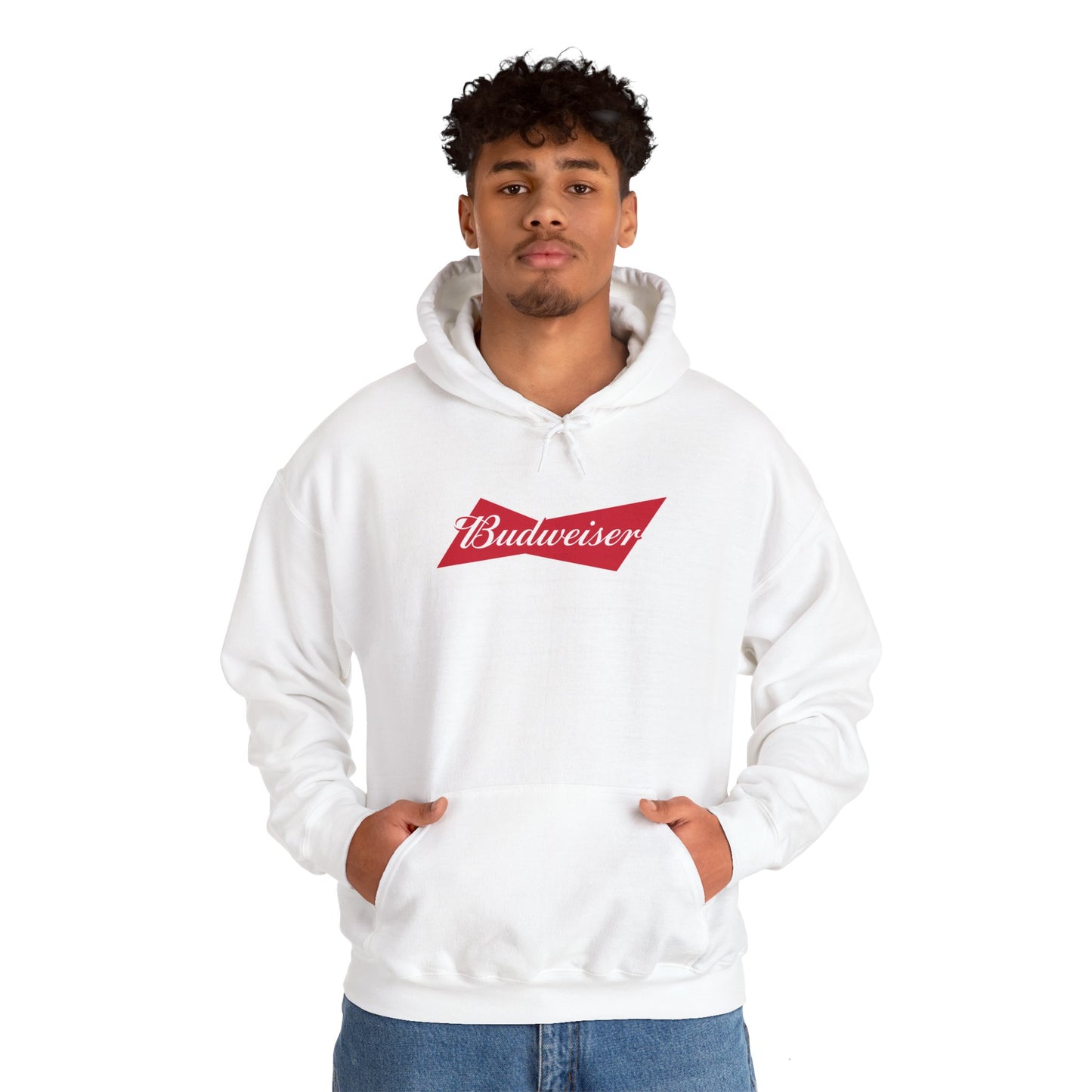 Budweiser Logo Adult Hoodie