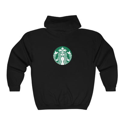 Starbucks Logo Adult Zip-Up Hoodie