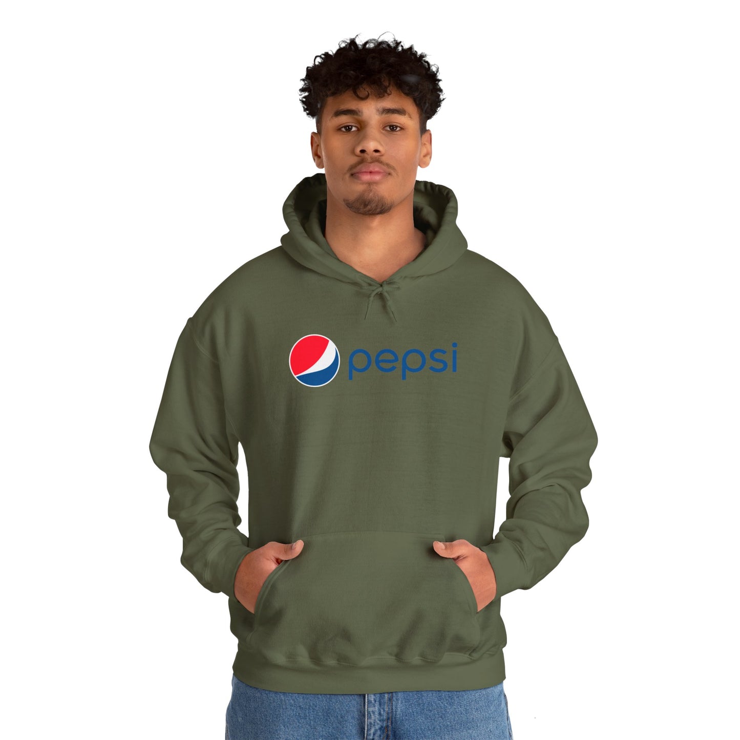 Pepsi Logo Adult Hoodie