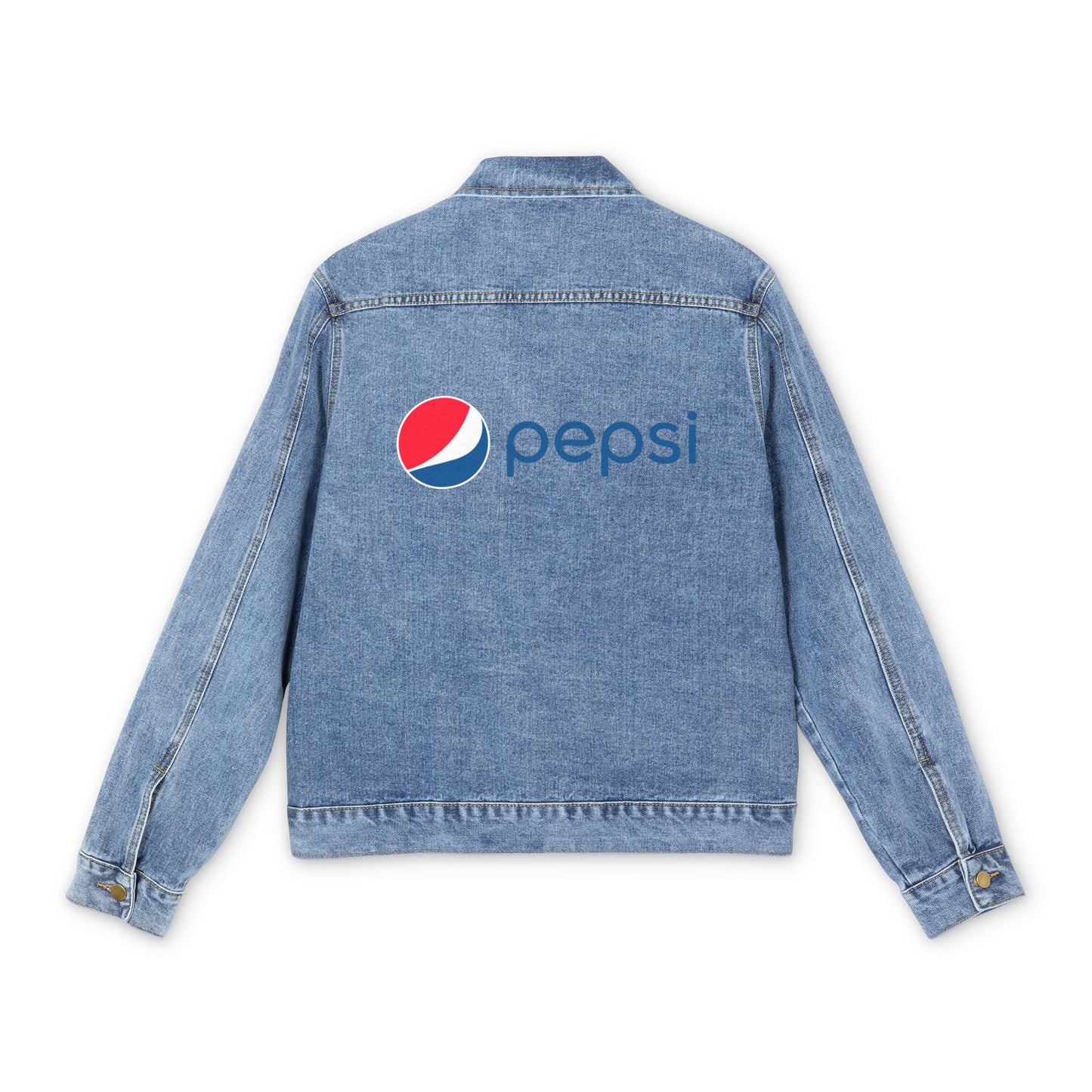 Pepsi Logo Adult Denim Jacket