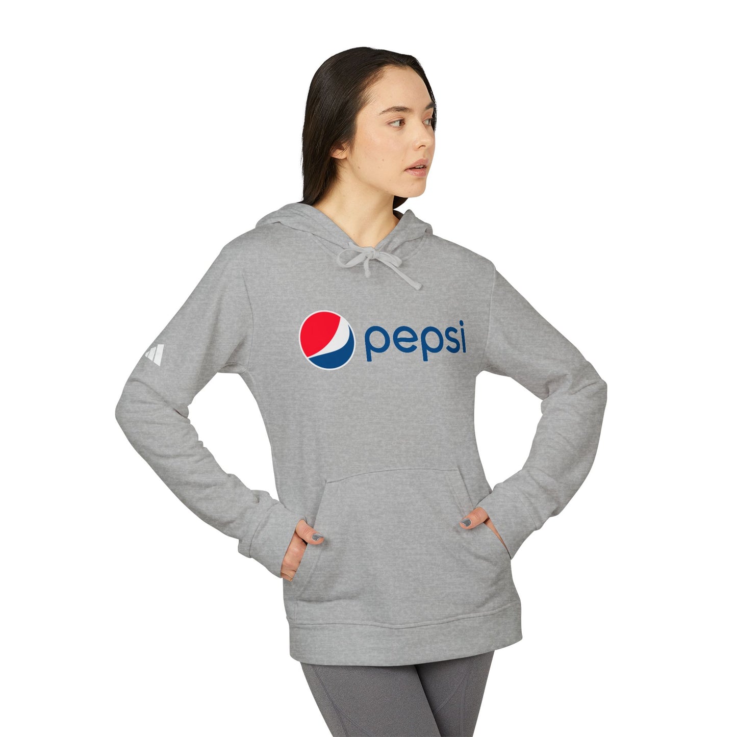 Pepsi Logo Adidas Adult Hoodie