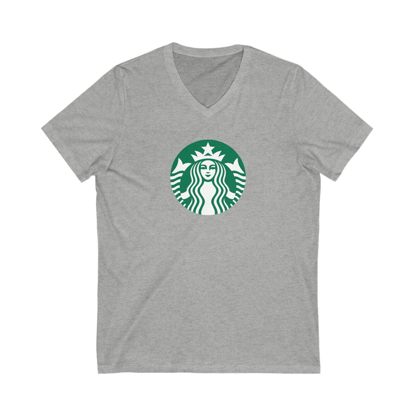 Starbucks Logo Adult V-Neck T-Shirt