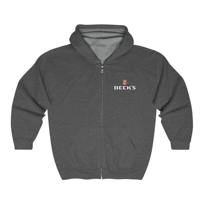 BECK'S Adult Zip-Up Hoodie