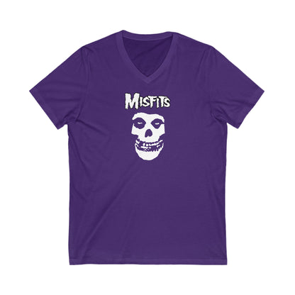 Misfits Adult V-Neck T-Shirt