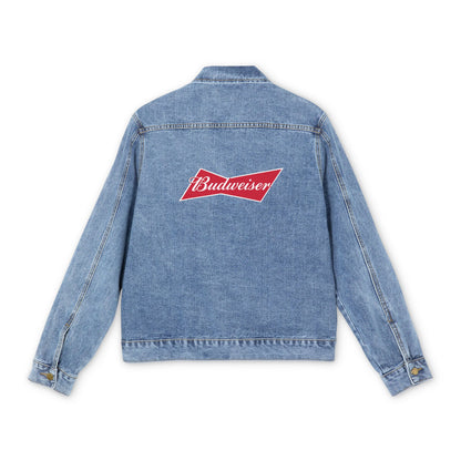 Budweiser Logo Adult Denim Jacket