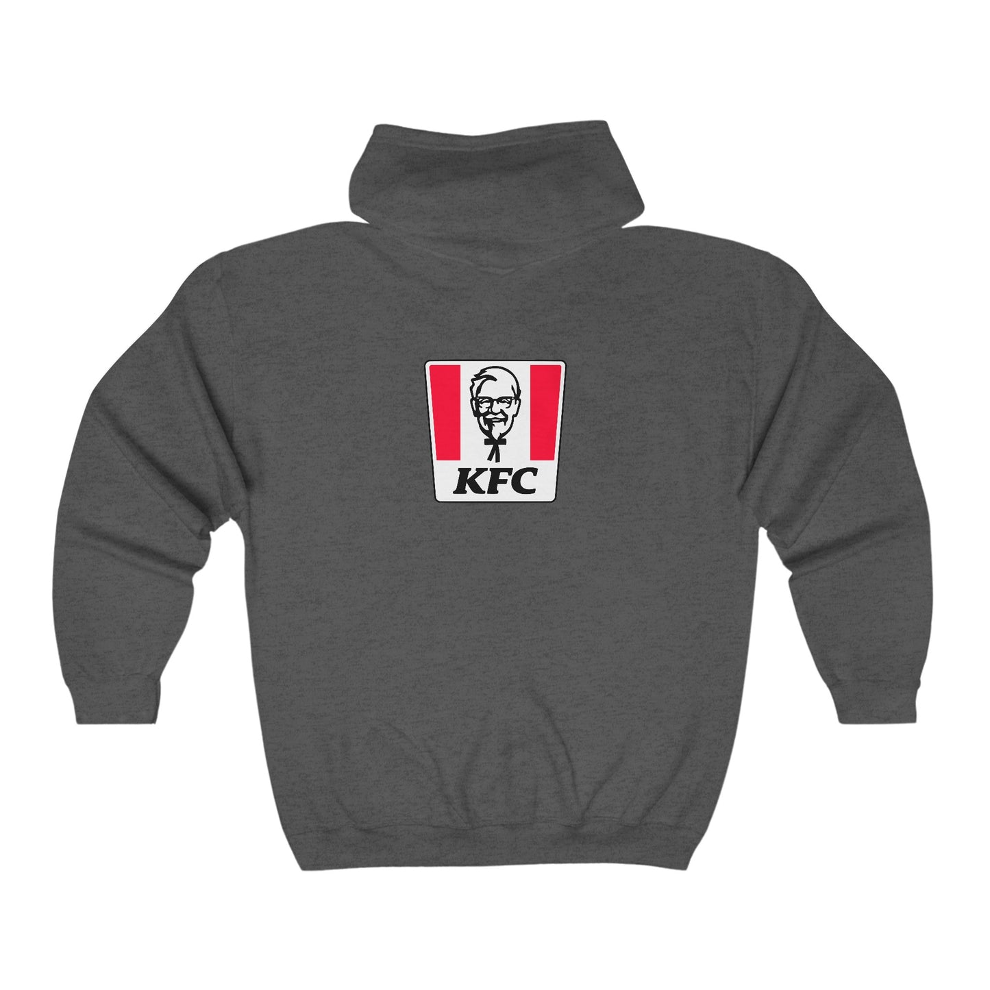 KFC Logo Adult Zip-Up Hoodie