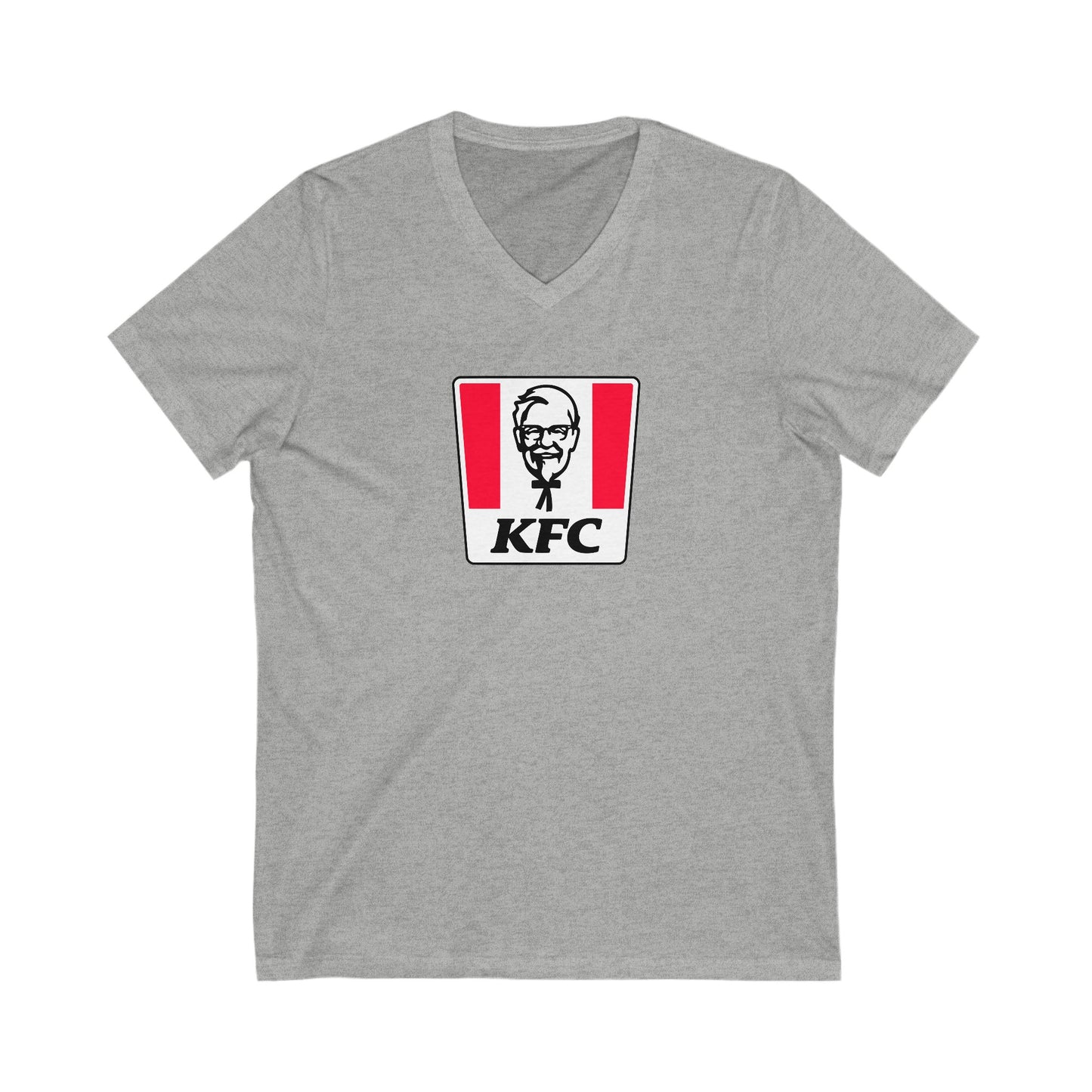 KFC Logo Adult V-Neck T-Shirt