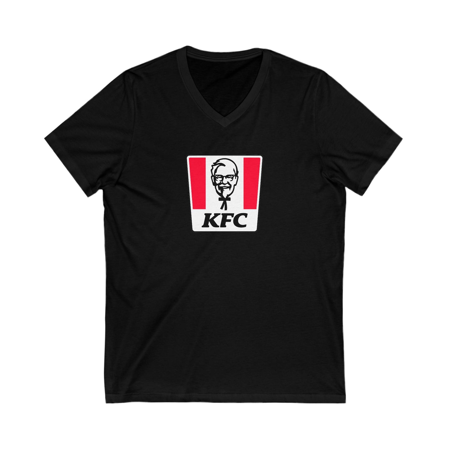 KFC Logo Adult V-Neck T-Shirt