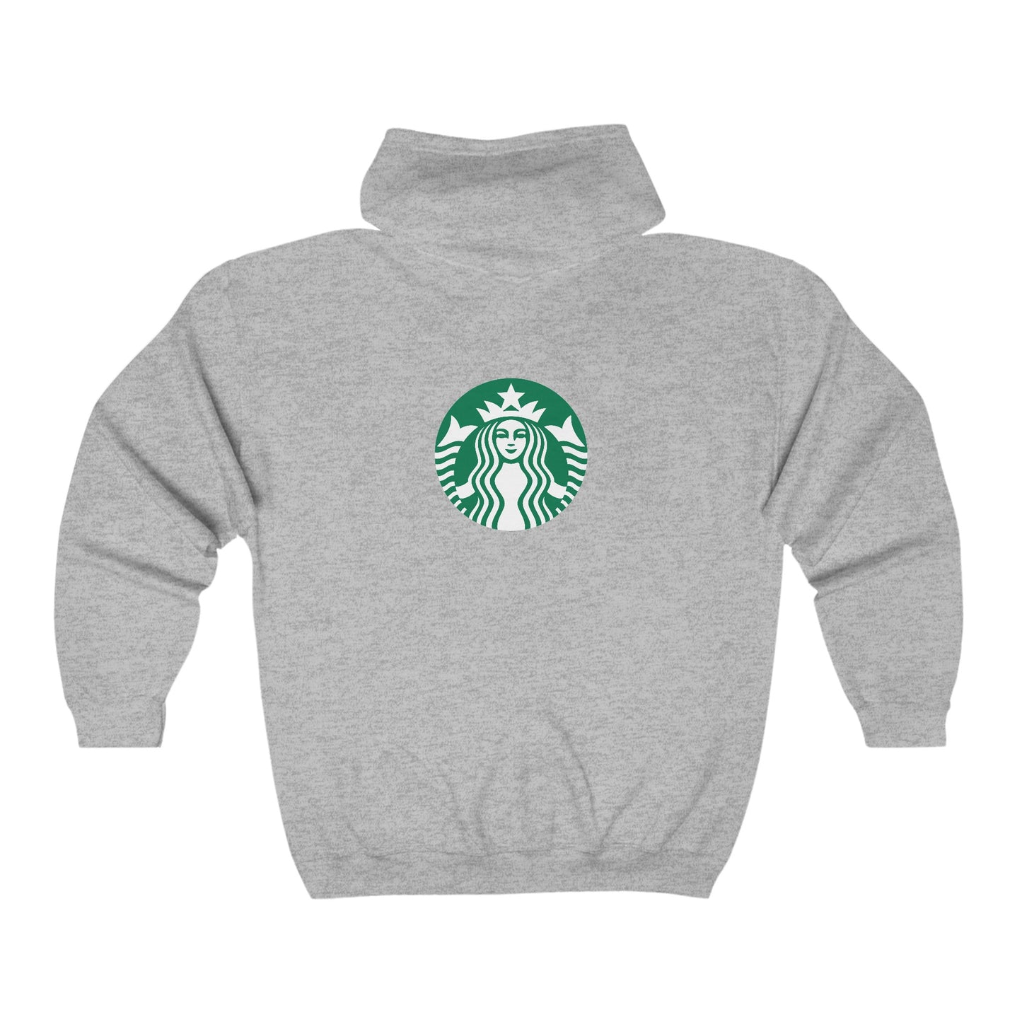 Starbucks Logo Adult Zip-Up Hoodie