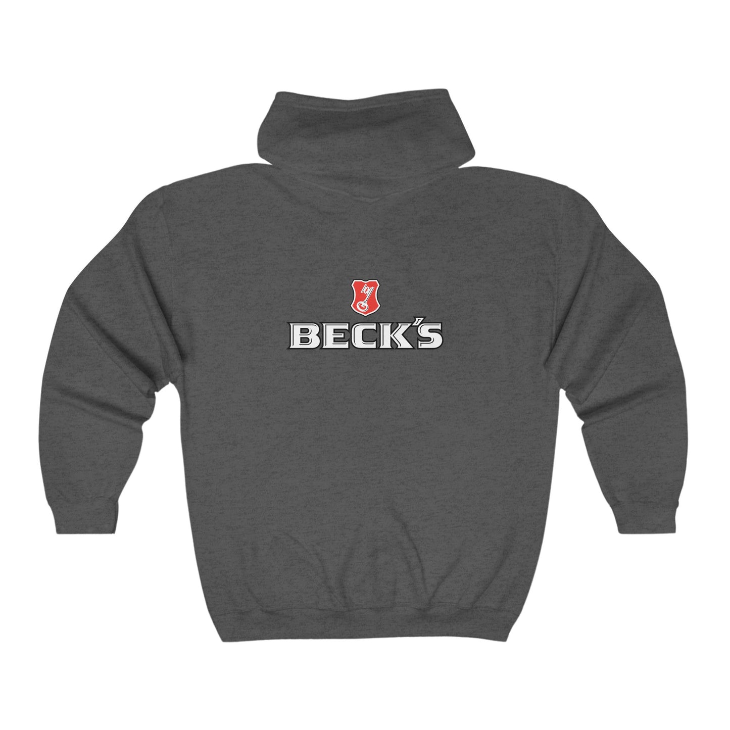 BECK'S Adult Zip-Up Hoodie