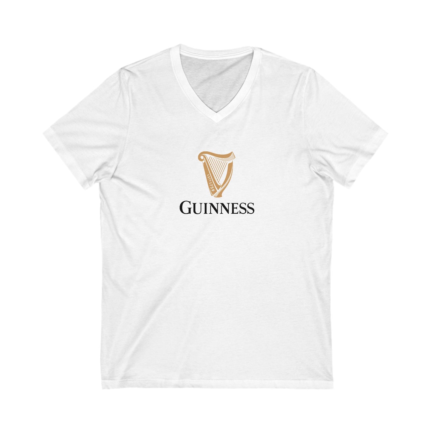 GUINNESS Adult V-Neck T-Shirt