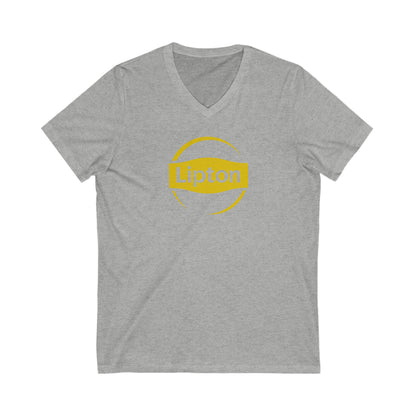 Lipton Logo Adult V-Neck T-Shirt