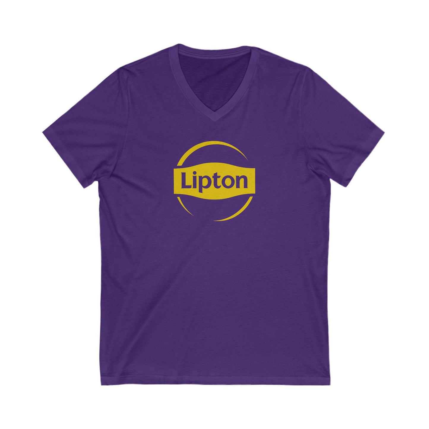 Lipton Logo Adult V-Neck T-Shirt