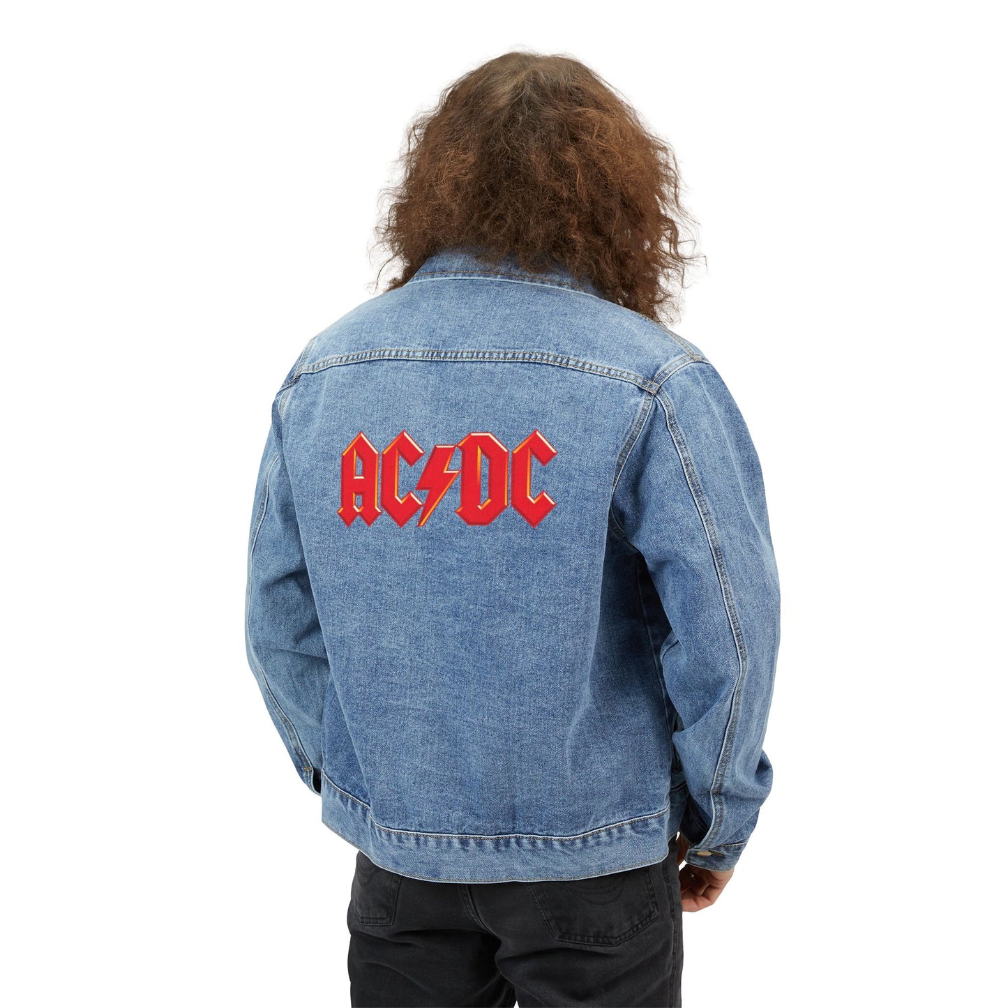 AC-DC Adult Denim Jacket