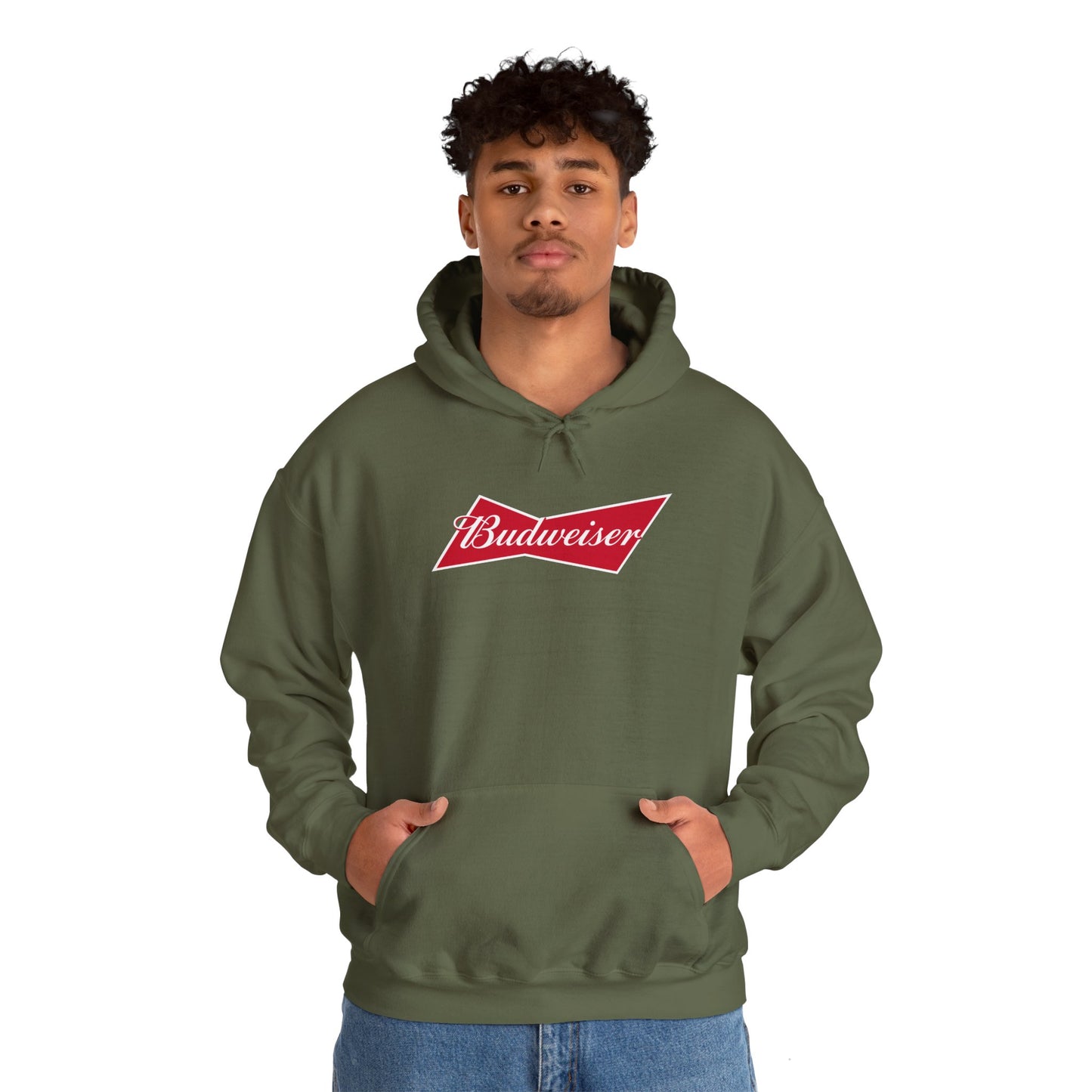 Budweiser Logo Adult Hoodie