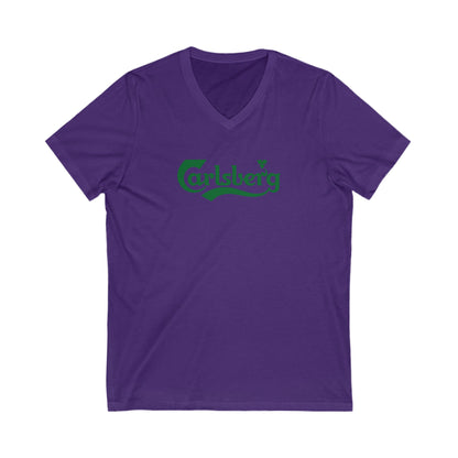 Carlsberg Adult V-Neck T-Shirt