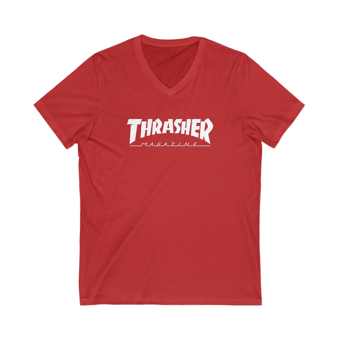 Thrasher Adult V-Neck T-Shirt