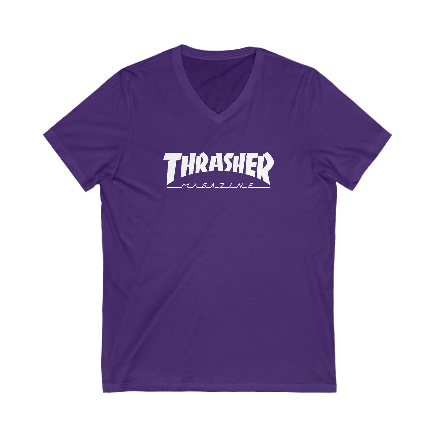 Thrasher Adult V-Neck T-Shirt