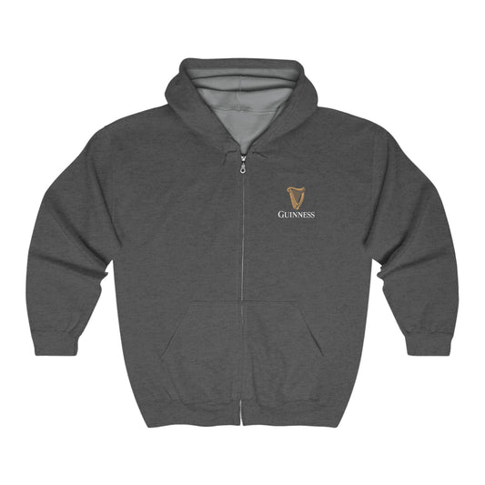 GUINNESS Adult Zip-Up Hoodie