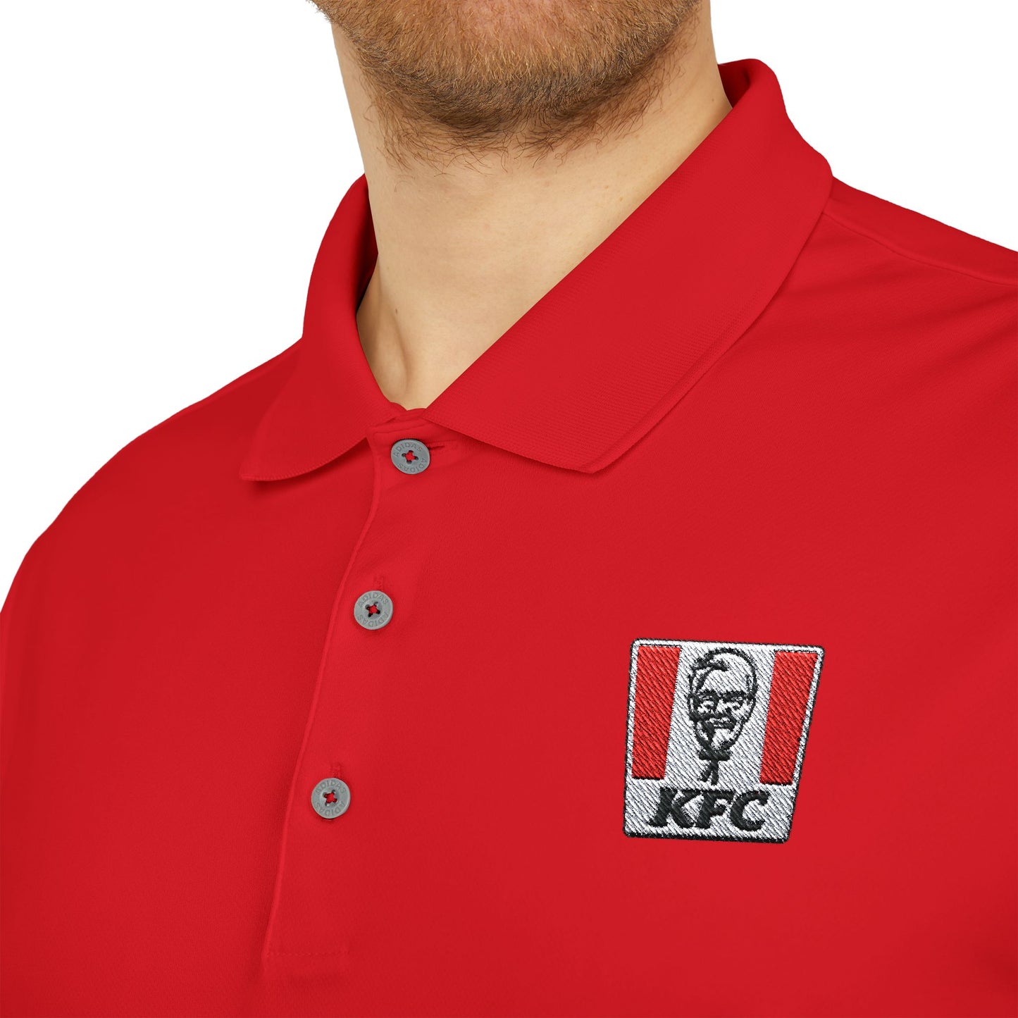 KFC Logo Adidas Performance Polo