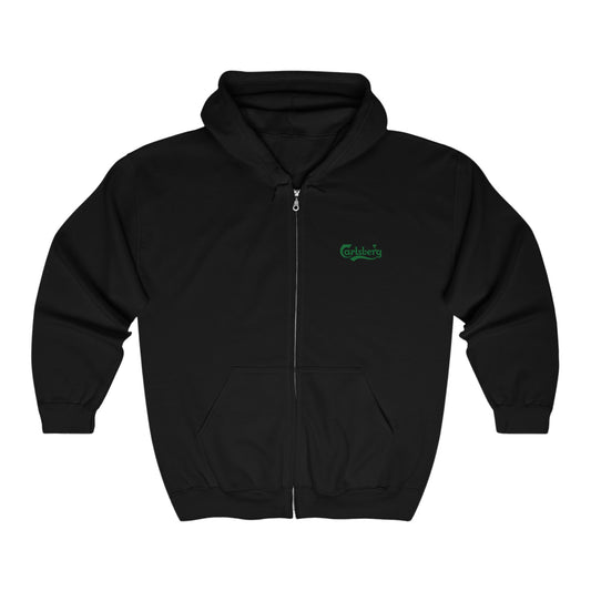 Carlsberg Adult Zip-Up Hoodie