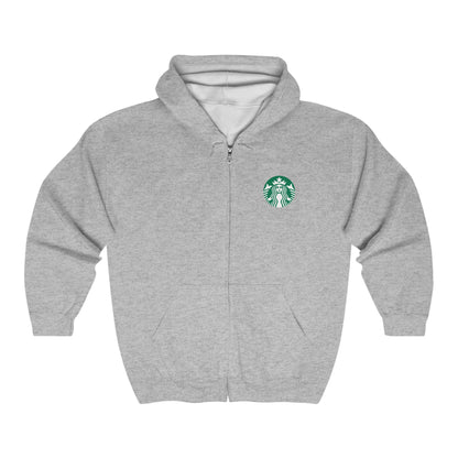 Starbucks Logo Adult Zip-Up Hoodie