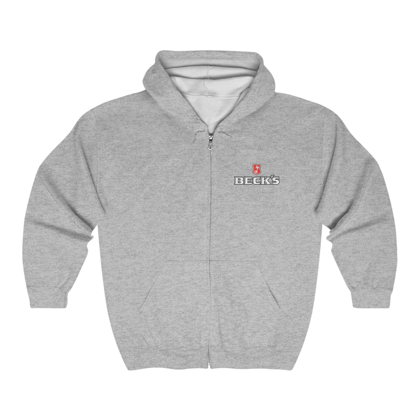 BECK'S Adult Zip-Up Hoodie