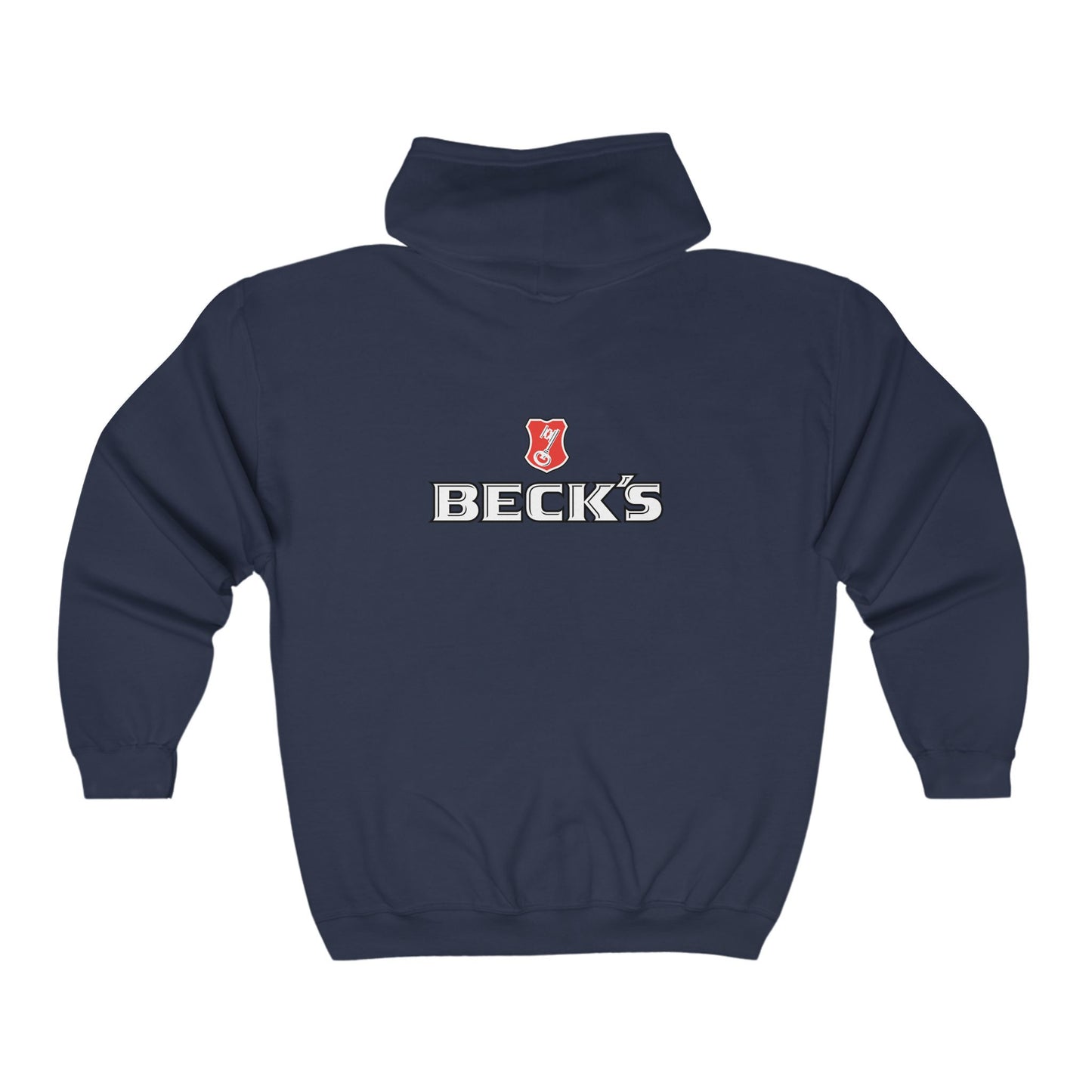 BECK'S Adult Zip-Up Hoodie